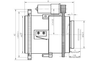 15mm f/1.0 Motorized Lenses for LWIR Thermal Imaging